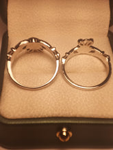 Load image into Gallery viewer, Woman's Sterling Silver Claddagh Ring