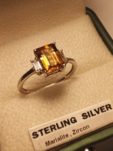 Load image into Gallery viewer, Rare Marialite Gemstone Ring