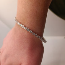 Load image into Gallery viewer, Sterling Silver Tennis Bracelet
