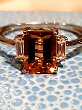 Load image into Gallery viewer, Marialite & Zircon Silver Dress Ring.