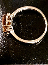 Load image into Gallery viewer, Marialite & Zircon Silver Dress Ring.