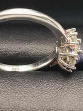 Load image into Gallery viewer, Tanzanite & Zircon Dress Ring