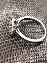 Load image into Gallery viewer, Tanzanite & Zircon Dress Ring
