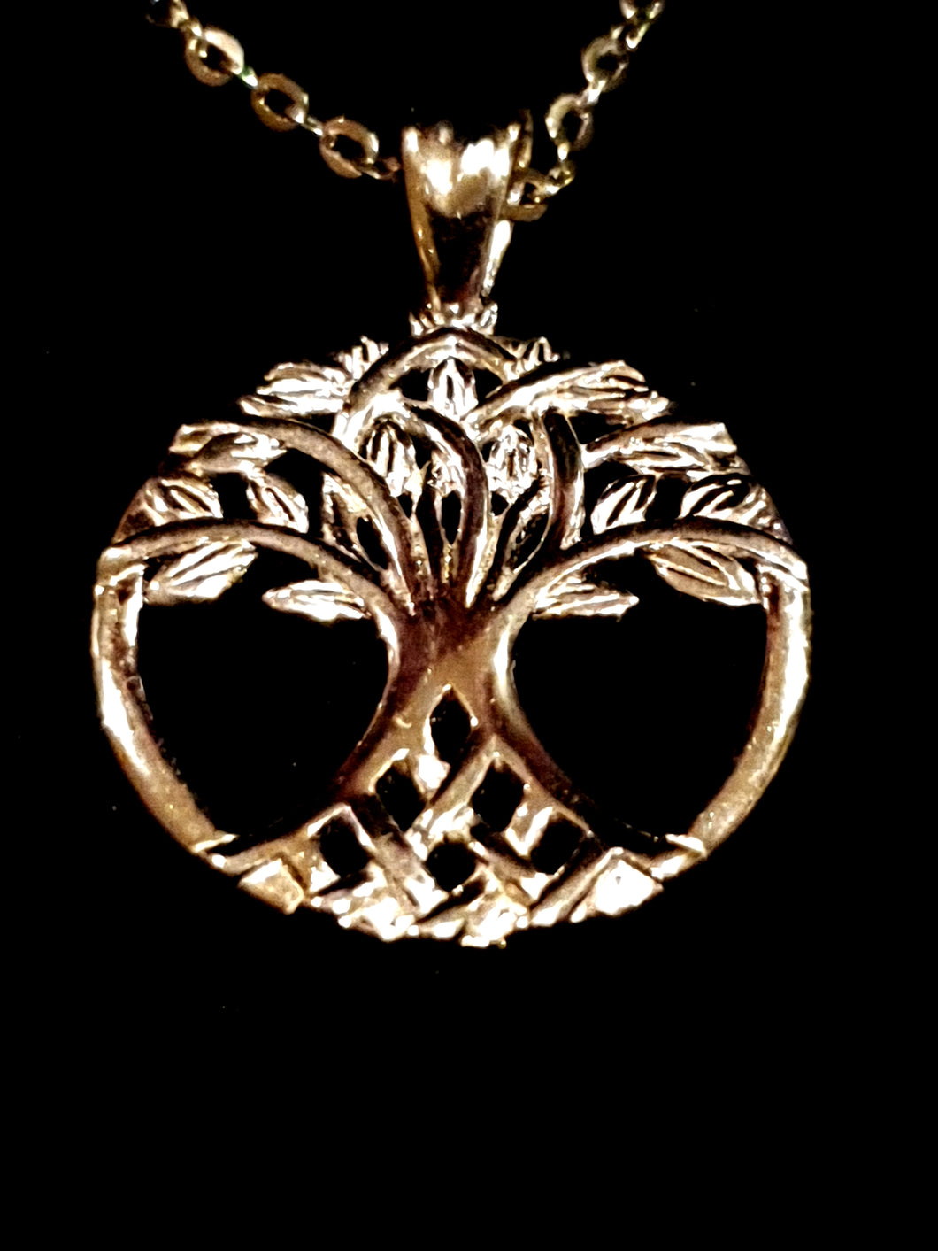 Sterling Silver Tree of Life Pendant & Chain